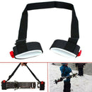 Adjustable Skiing Strap Pole Shoulder Hand Carrier Lash Handle Straps Porte O1R1