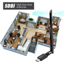 Usb 3.0 Wifi Adapter Ac 1200Mbps 5G/2.4G Dual Band Wifi Dongle Wireless Net
