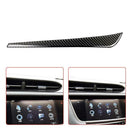 Carbon Fiber Center AC Outlet Cover Trim Strip for Cadillac XT5 2016-2017
