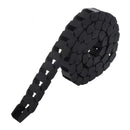 1M Long Blk Plastic Towline Cable Drag Chain 10 x 15mm
