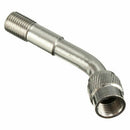 2pcs Tyre Valve Extension Adaptor Motorcycle Car Tire Stem Extender 135 Deg O5F3