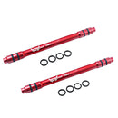 Lot 2Pcs 12mm Thru Axle to 9mm Quick Release Skewers Adapter for Mountain Bike