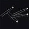 20PCS Clear Crystal Rhinestone Diamante Wedding Bridal Prom Hair Pins Hairpin Gw