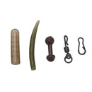 50Pcs Carp Fishing Chod Rig Sleeves Lead Clip Slide Heli Rigs Coarse Carp-