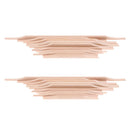2 Set Spruce Bracewood Kit For Acoustic Guitar Making Accessories