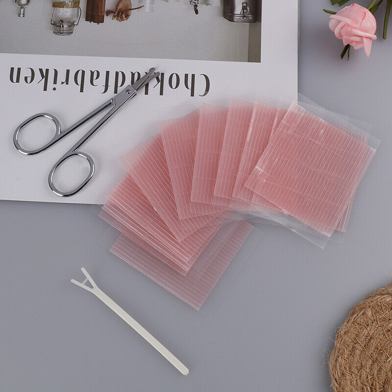 572pcs Invisible Fiber Double Sided Adhesive Eyelid Stickers Eye Tapes Pull wi&+