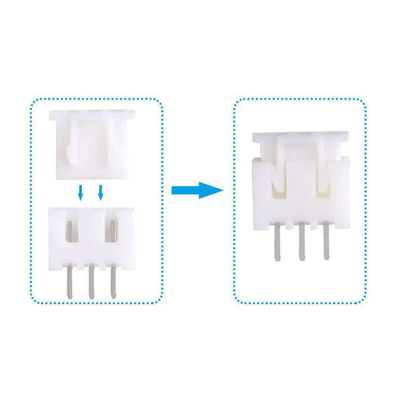 460pcs Pitch 2/3/4/5/6 Pin JST Sm Connector Male & Female Plug Housing Kits