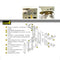 Lever Handle Lock SET Home Front Door Bedroom Bathroom Entry Door Handle