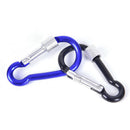 5Pcs/set Spring Lock Carabiner Snap Hook Hanger Locking Clip Keychain Camping-