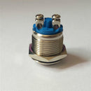 5Pc 16mm Momentary Metal Push Button Switches IP67 Waterproof Copper Contact