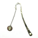 Luminous Night Elf Sun Bookmark Label Read Maker Feather Book StationerySilverJR