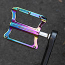 Colorful Aluminum Alloy Bike Bicycle Pedals Mountain Bike Parts Accessories