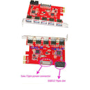 Ltu3-51P Desktop Pci-E A-Port Usb 3.0 + 20 Pin Expansion Card