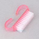 10PCS Hand Nail Cleaning Brush Plastic Handle Pedicure Manicure Scrubbing Tools