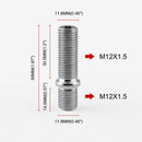 20pcs Extended Wheel Stud Conversion Screw Adapter For BMW M12*1.5-M12*1.5 5cm
