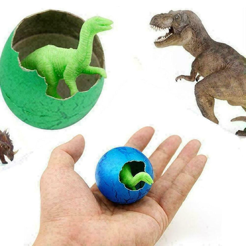 6pcs Dino Eggs Growing Hatching Dinosaur Add Child Inflatable Toys Wa Y7I8