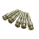 5pcs BNC Male Plug for RG59 Coaxial Cable CCTV Copper Solderless Connector