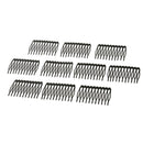 Fashion Metal Hair Comb Pin Clips for Women Lady Wedding Hair Decorations, 10pcs