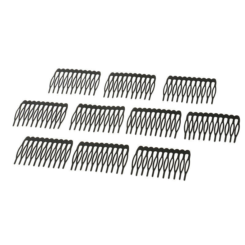Fashion Metal Hair Comb Pin Clips for Women Lady Wedding Hair Decorations, 10pcs