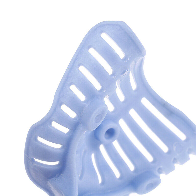 6Pcs Colorful Dental Impression Trays Plastic Materials Teeth Hol Ew