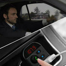 Bluetooth Car FM Transmitter MP3 Player Hands Free Radio Adapter USB Charger Ew