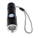 High-Powered LED Flashlight Zoomable Handheld Portable Ultralight Torch Lamp