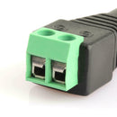 For CCTV Camera 40Pcs Power Cable Female & Male Plug Connector DC 5.5mm x EYK