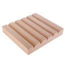 Plain Unpainted Wooden Ring Wedding Band Jewelry Display Holder /Organizer
