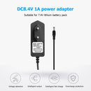 8.4V 1A 18650 Lithium Battery Charger DC5.5mm Power Adapter Charger (EU)