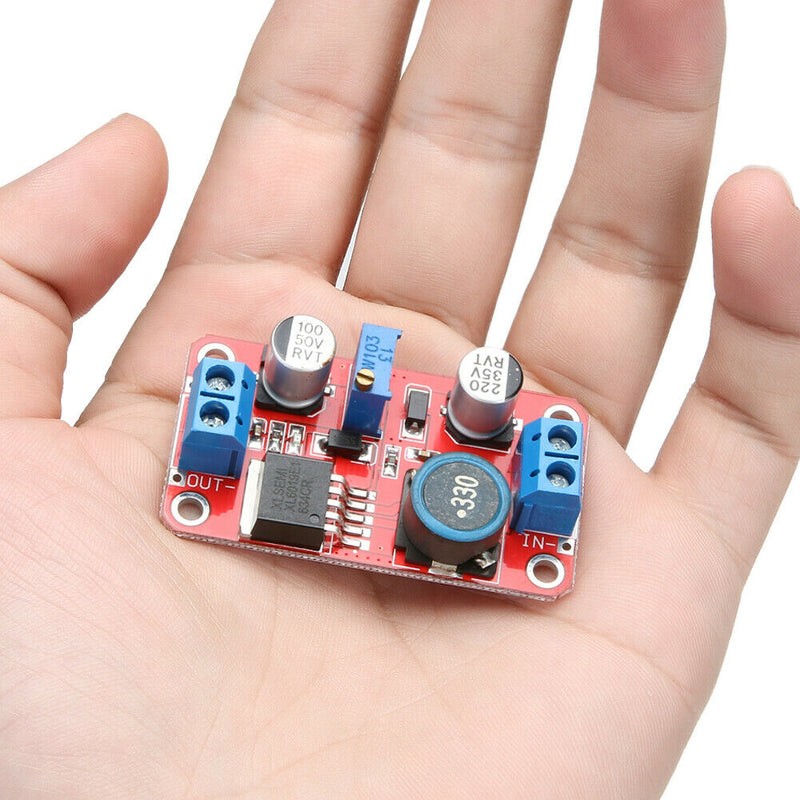 XL6019 5A Max Current DC to DC Adjustable Boost Power Supply Board Module