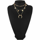 Ladies Necklace Collar Multi Row Necklace Choker Necklace (S)