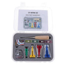 60pcs/Set Fabric Bias Binding Tape Maker Quilting Kit Binder Sewing Tool + S Gw