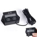 Digital Engine Tach Tachometer Hour Meter Inductive for Motorcycle Motor  ~