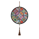 Mandala Pendant Coffee Tassel DIY Diamond Painting Special Shape Home Mural