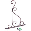 Iron Garden Wall Light Hanging Flower Plant Pot Bracket Hook Shelf Stand Ho