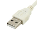 USB To PS2 USB-To-PS2 Computer Keyboard Mouse Adapter Connection Y Cable Cord BX