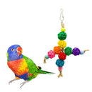 Colorful Pet Bird Parrot Swing Hanging Chew Toys for Parakeet Nest Hammock