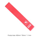 Rubber Yoga Resistance Bands Pilates Gym Workout Fitness Equipment (1.1mm) A