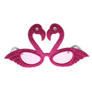 Novelty Hawaiian Tropical Flamingo & Pineapple Sunglasses Party Eye Glasses