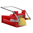 Stainless French Fries Slicer Potato Chipper Chip Cutter Chopper Maker Hand Push