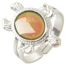 Turtle Color Changing Mood Ring Adjustable