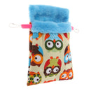 Small Animals Hamster Winter Warm Plush Pouch Sleeping Bed Hammock Owl 1