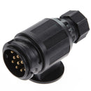 13 PIN EURO PLASTIC PLUG 12V CARAVAN TRAILER ELECTIRC PLUG MAYPOLE MP128 A