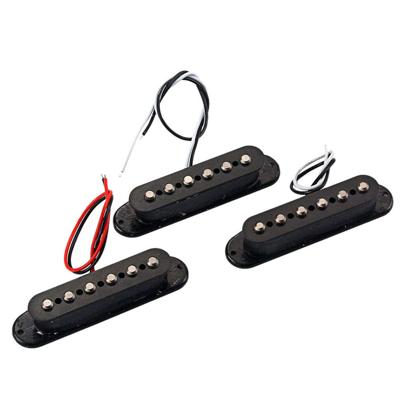 Set Of 3pcs Single Coil Pickup Alnico 5 For  Replacement Parts