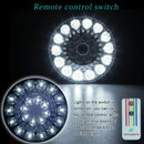 22LED Solar Remote Control Lights,Portable Outdoor Solar Lamp Hooking Garde