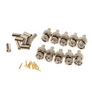 10 Pieces Professional BNC Male Crimp-On Connector BNC Plug Crimp Adapter