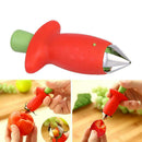 Nice Strawberry Stem Leaves Huller Remover Removal Fruit Corer Kitchen Tool