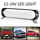 12-24V 10 LED Car Truck Side Marker Lamp Strobe Warning Light (Red+Blue)