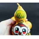 3 Pieces Natural Gourds Unpainted Crafts Home Key Chain Hanging Ornament
