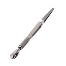 Crystal Gel Nails Shaping Tweezer Cuticle Clean Nail Art Manicure Black
